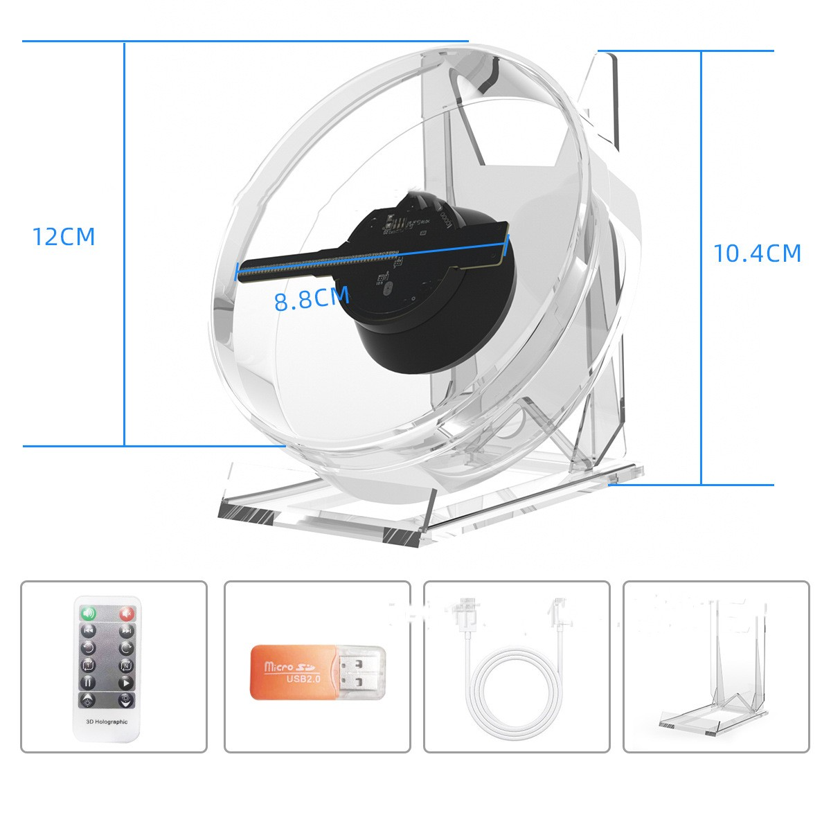 3D Holographic Sound Fan