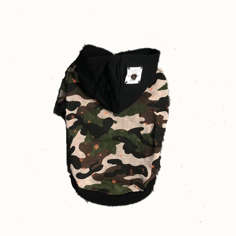 Camouflage Fashion Jacket Sweater for Pets