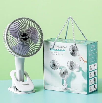 USB Rechargeable Desktop Fan