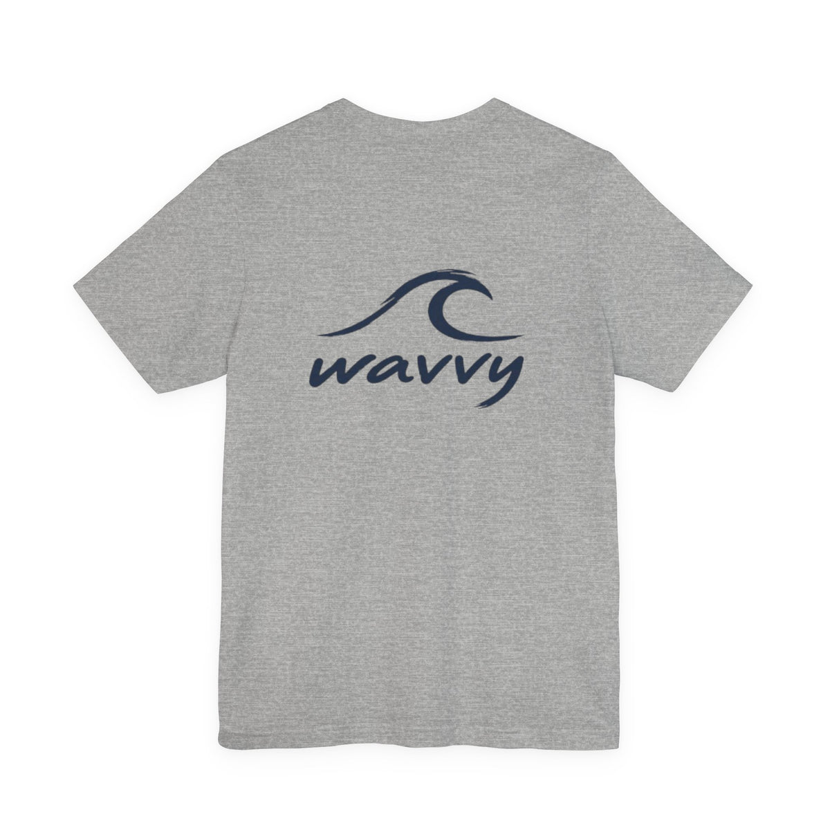 Wavvy Surf Logo Tee — Retro Surfing Graphic T-Shirt