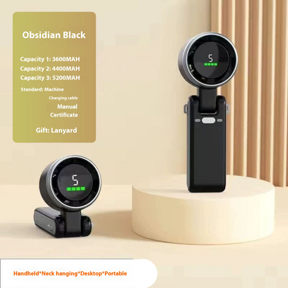 Compact Travel Fan with USB