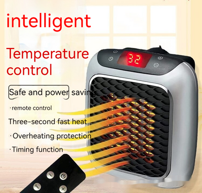 Compact Wall-Mount Fan Heater