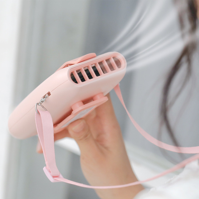 Silent Portable Neck Fan - USB Charged