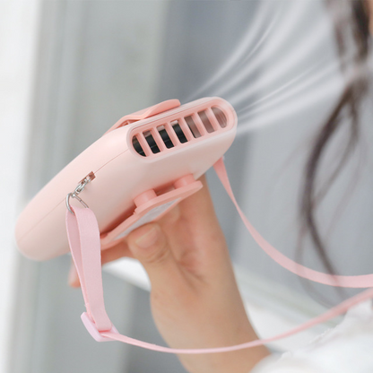 Silent Portable Neck Fan - USB Charged