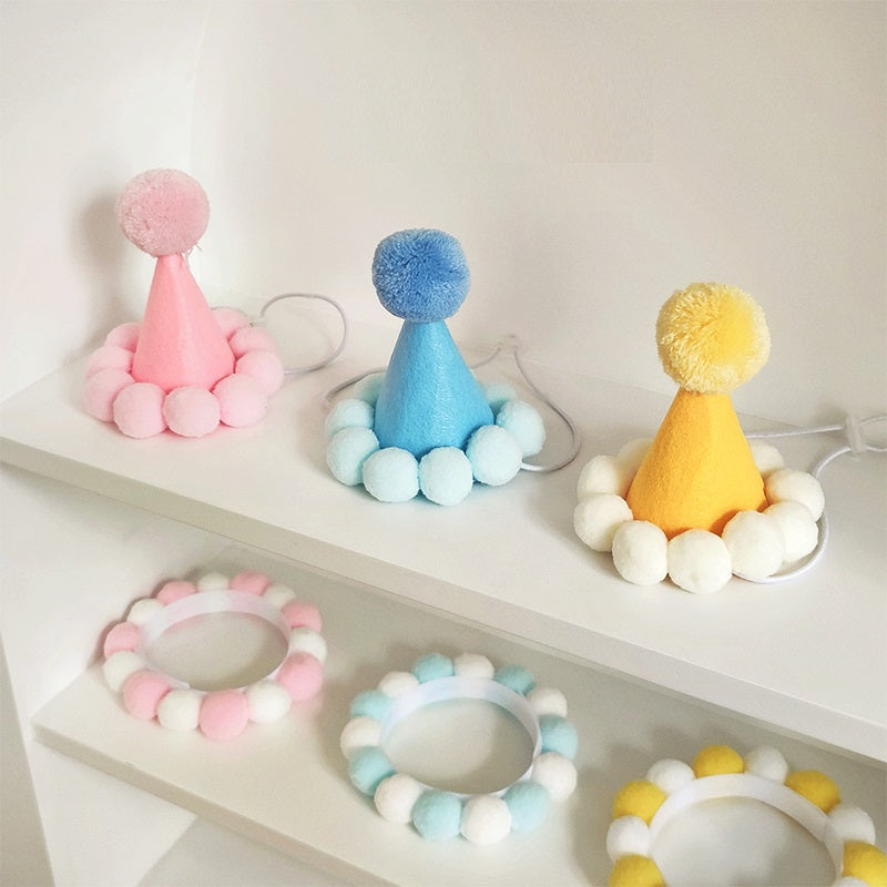 Cute Birthday Hat Decoration for Pets