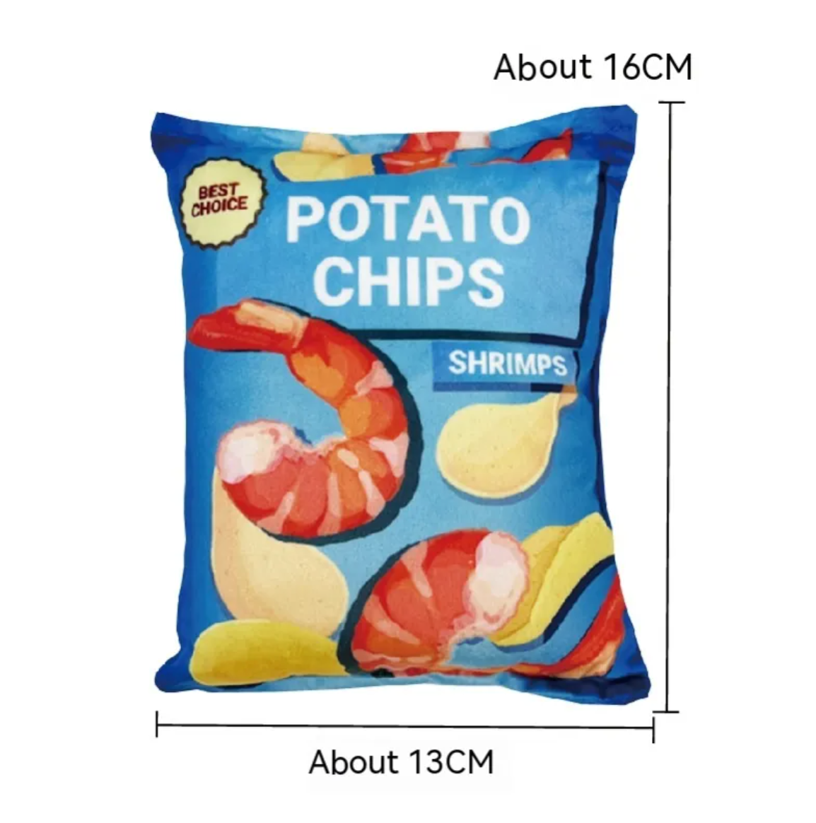 Plush Potato Chips Sound Toy for Pets