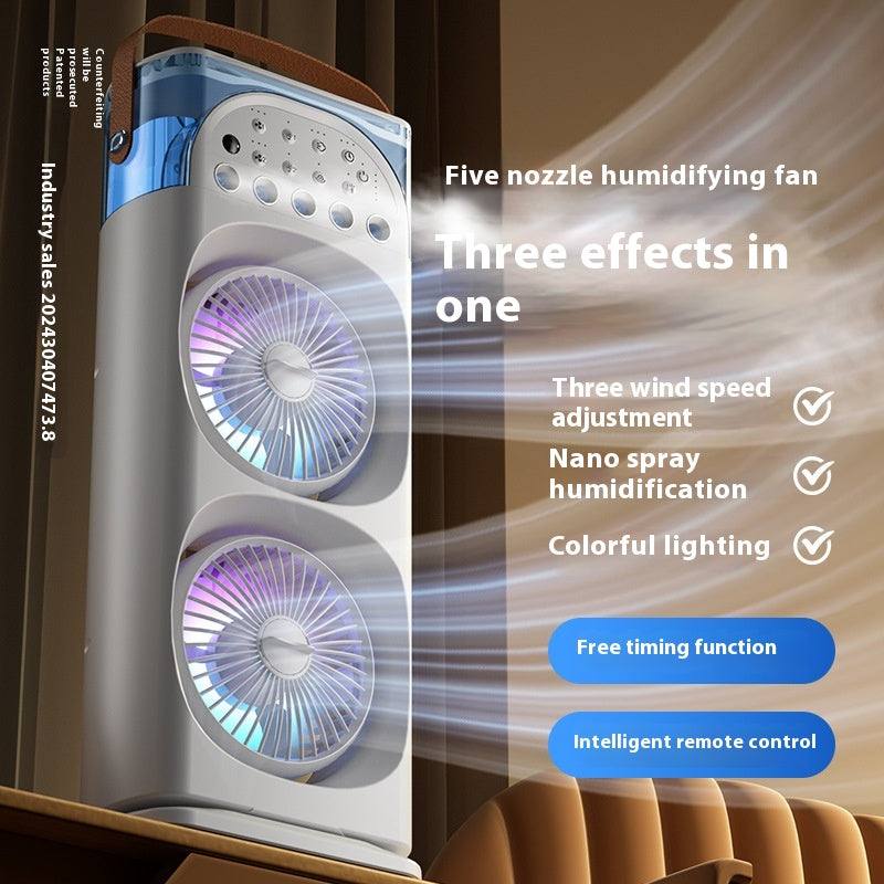 Spray Mist Multi-Speed Home Fan
