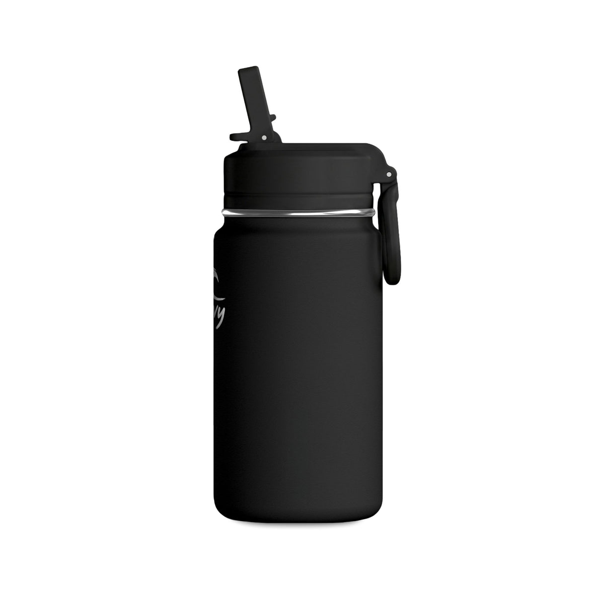 Wavvy 14oz Mini Water Bottle — Insulated Stainless Steel Sport Bottle with Flip Straw