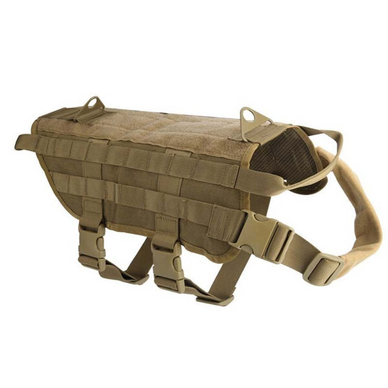 Tactical MOLLE Dog Vest for Pets