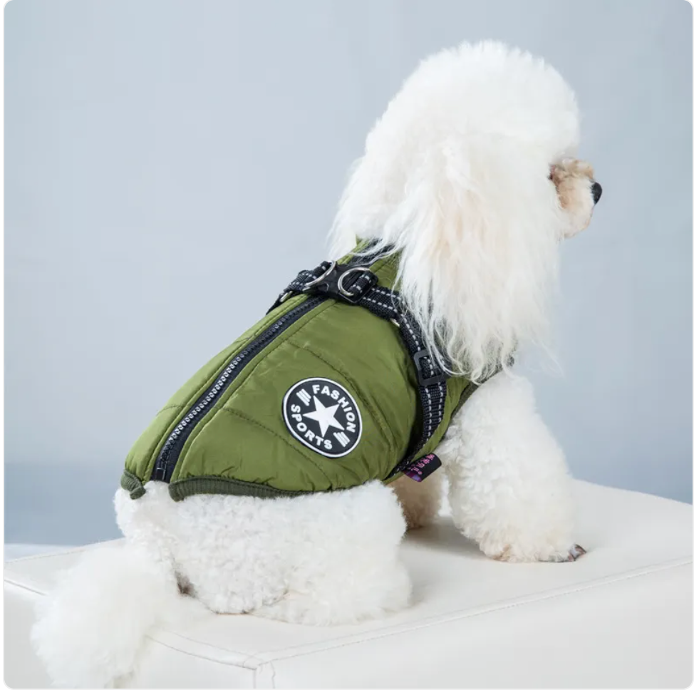 Cushioned Pet Ski Jacket