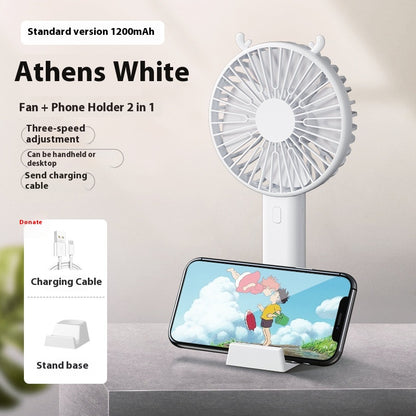 Compact USB Travel Fan