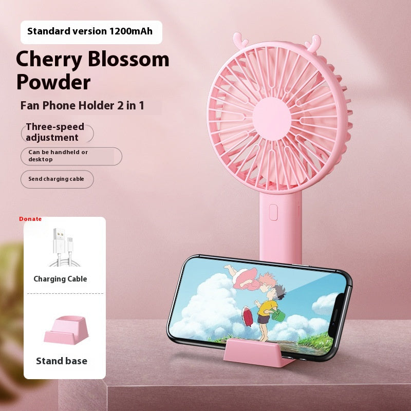 Compact USB Travel Fan