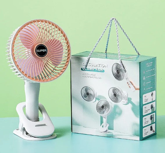 USB Rechargeable Desktop Fan