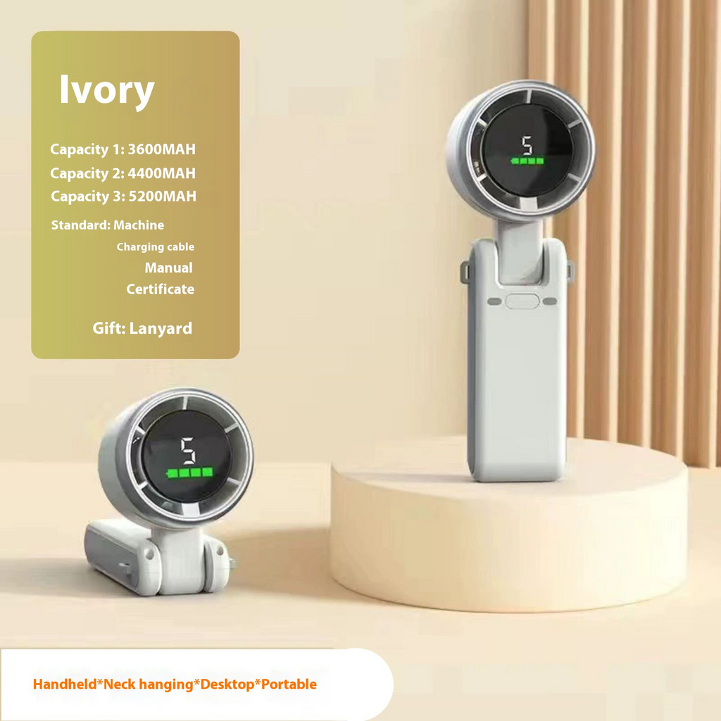 Compact Travel Fan with USB