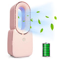 CONBOLA Mini Bladeless Pink Fan