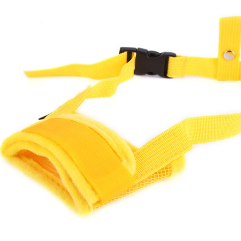 Adjustable Non-Biting Mask for Pets