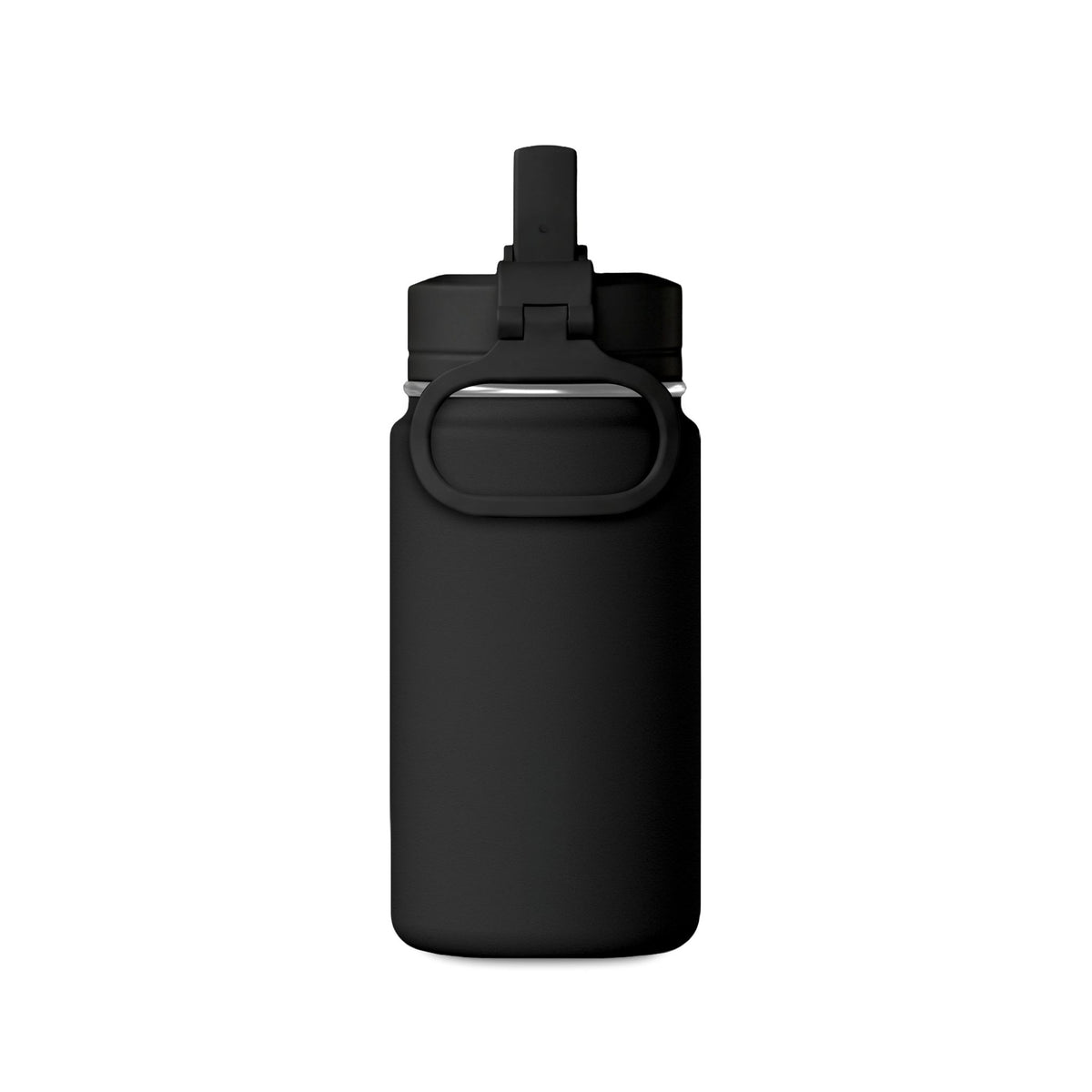 Wavvy 14oz Mini Water Bottle — Insulated Stainless Steel Sport Bottle with Flip Straw
