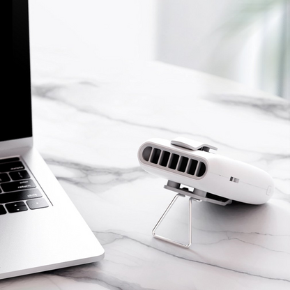Silent Portable Neck Fan - USB Charged