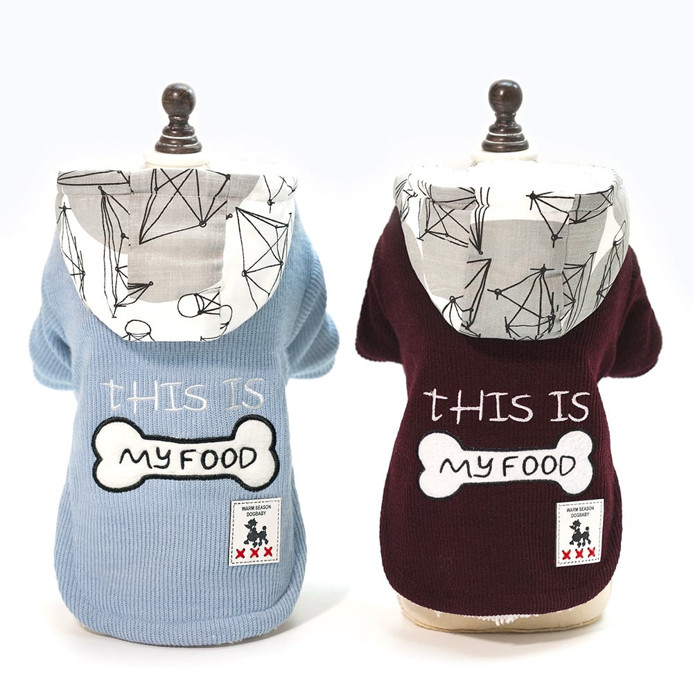 Thickened Hooded Padded Clothing for Pets