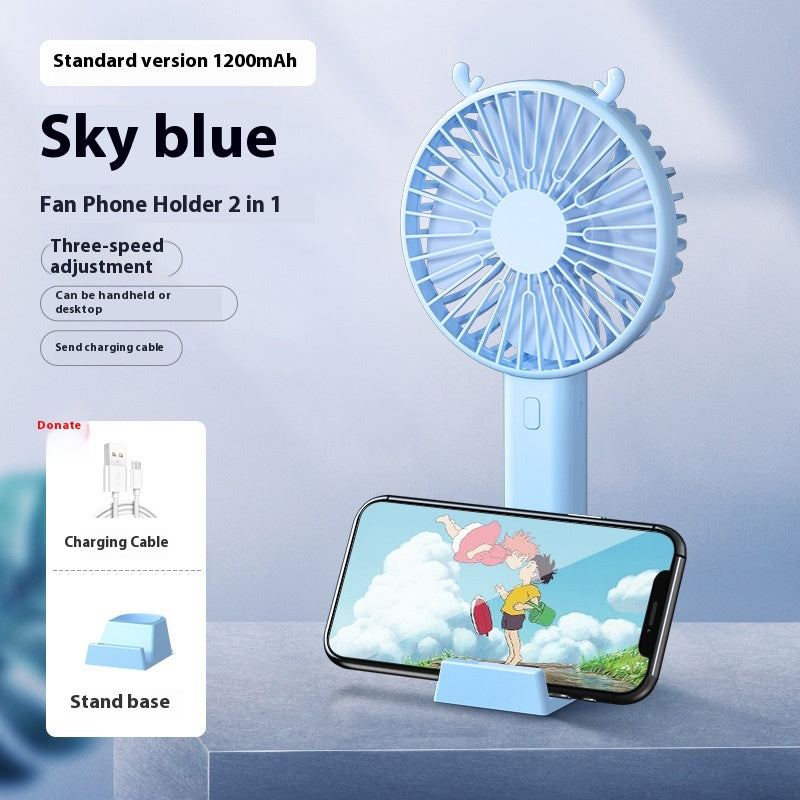 Compact USB Travel Fan