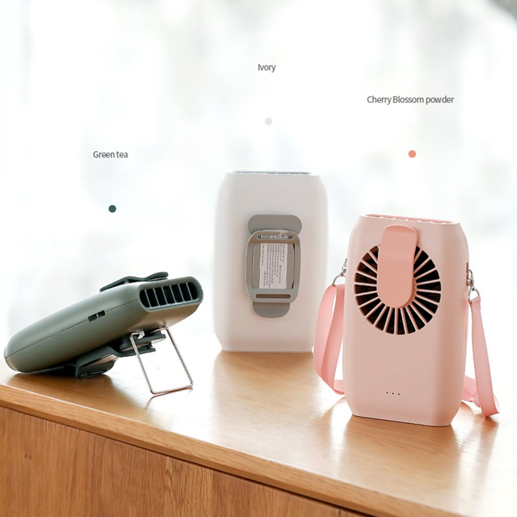 Silent Portable Neck Fan - USB Charged