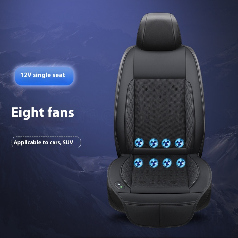 Ventilated Car Seat Cushion with Cooling Fan