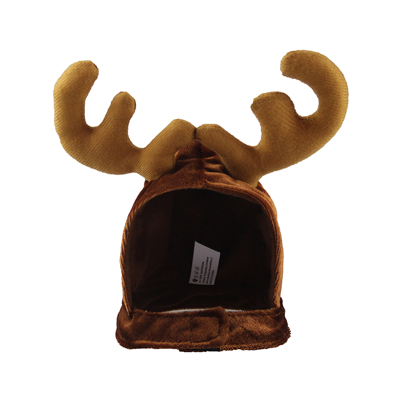 Christmas Reindeer Headband Hat for Pets