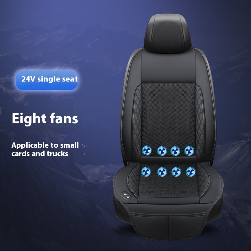 Ventilated Car Seat Cushion with Cooling Fan