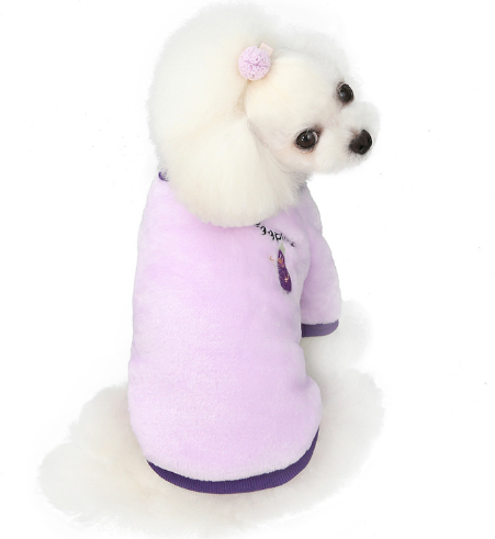 Fruit Fleece Dog Clothes for Pets