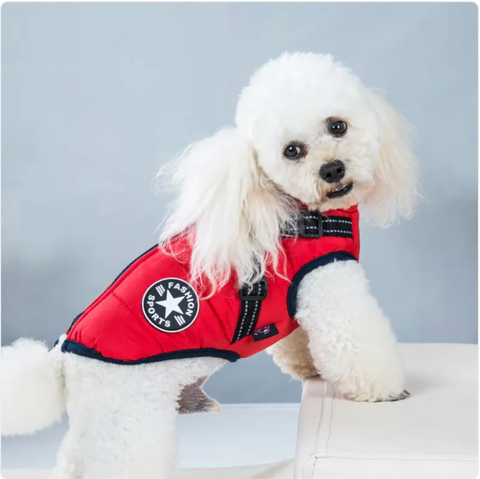 Cushioned Pet Ski Jacket
