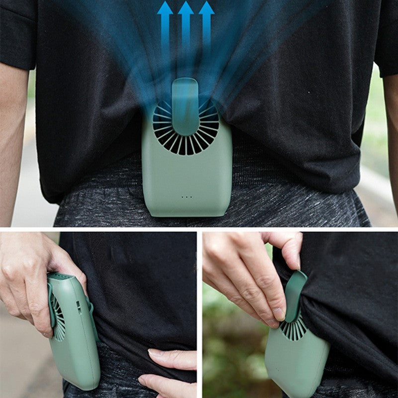 Silent Portable Neck Fan - USB Charged