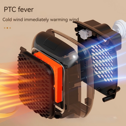 Compact Wall-Mount Fan Heater