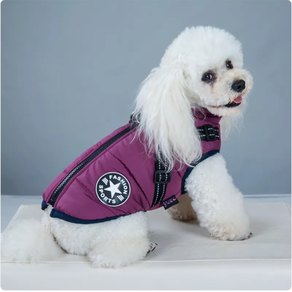 Cushioned Pet Ski Jacket